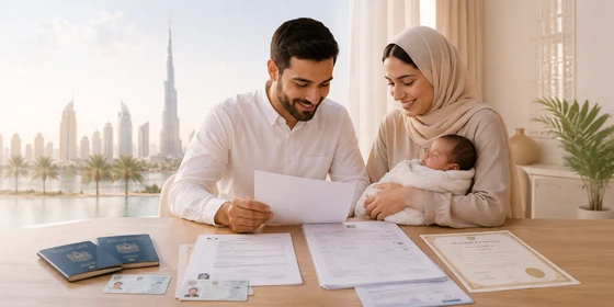 Phase 1: Pre-documentation — passports, Emirates IDs and marriage certificate