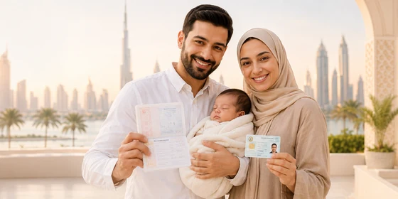 Phase 5: Emirates ID and residence visa stamping