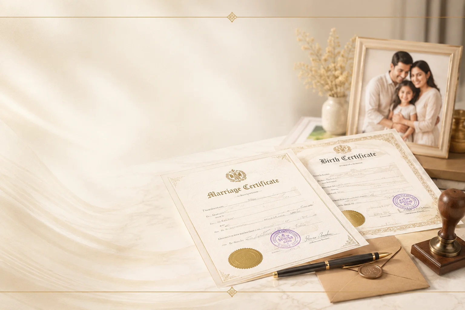 MOFA attestation of marriage, birth and personal documents in the UAE