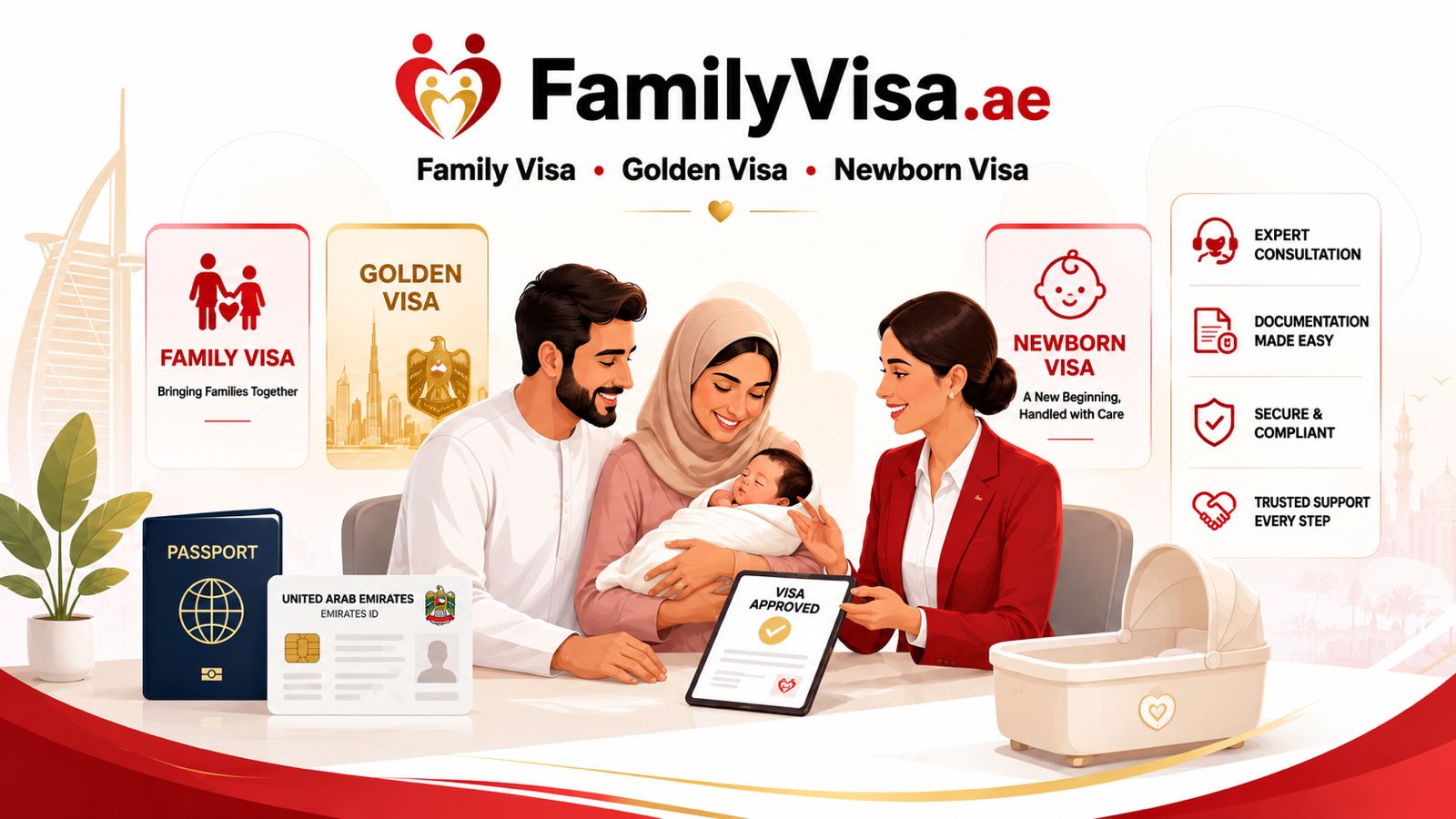 FamilyVisa.ae — modern, fully online UAE visa processing in Dubai