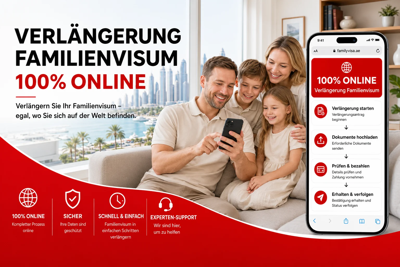Übersicht Verlängerung