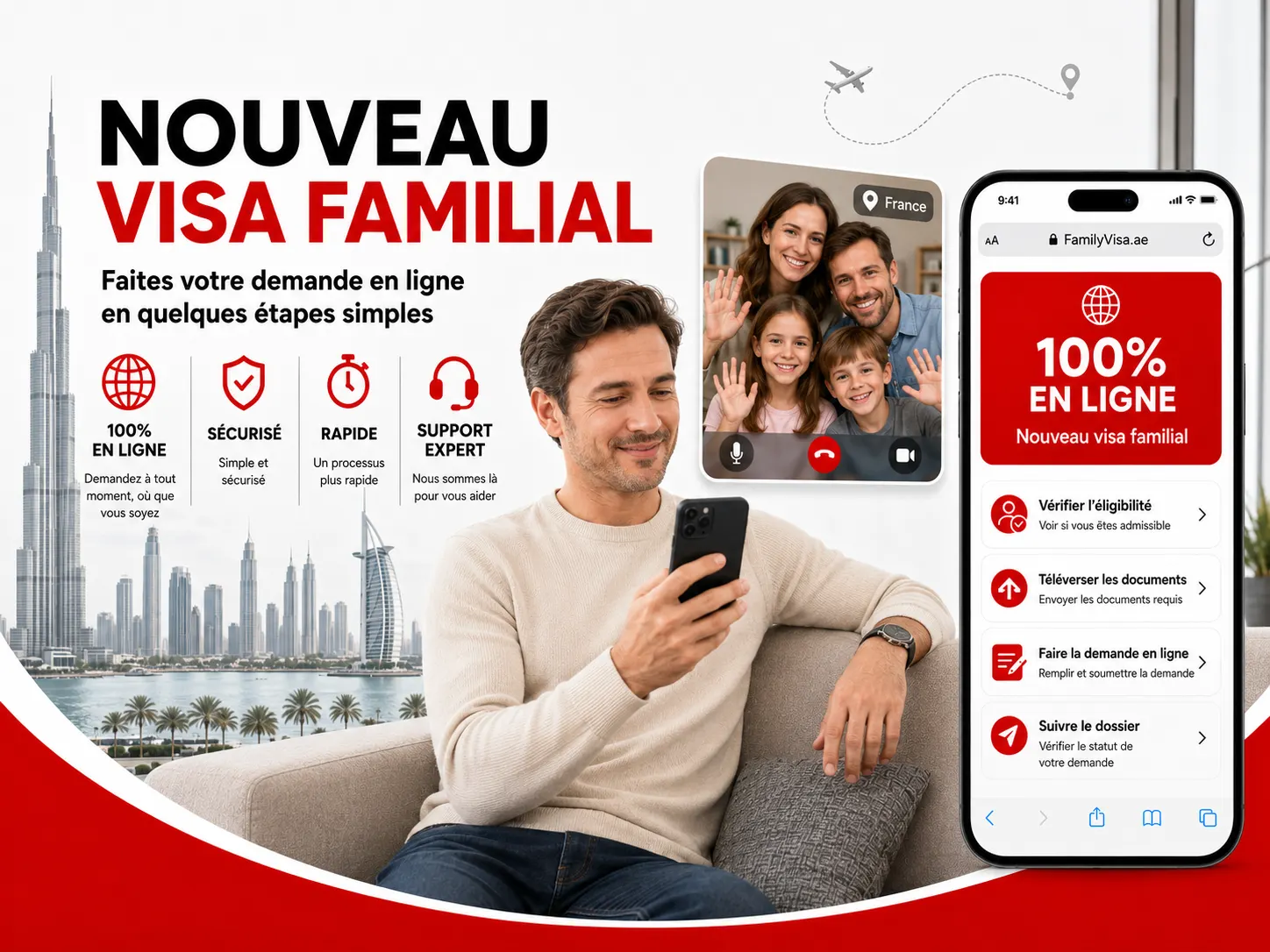 Aperçu du parcours de visa