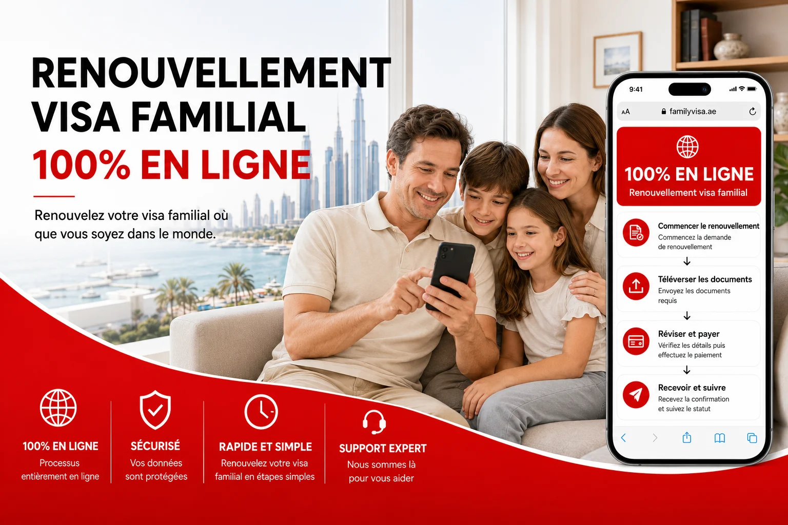 Aperçu du Renouvellement de Visa