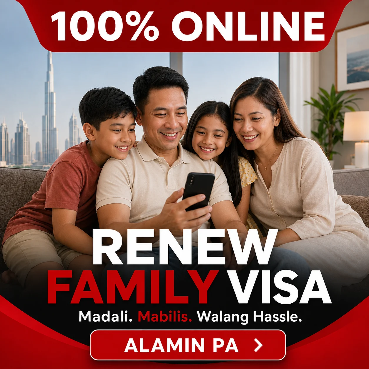 Renew Family Visa Tab