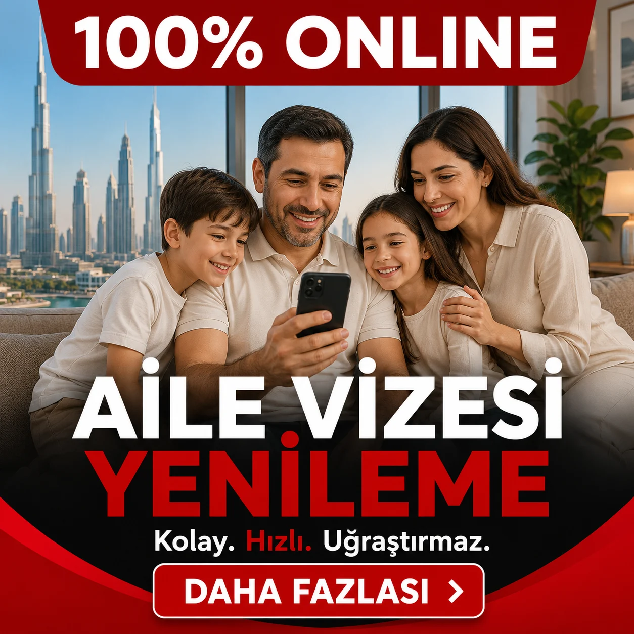 Aile Vizesi Yenileme Sekmesi